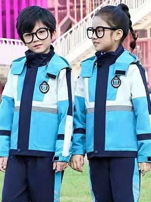 新款小學(xué)生春秋服裝套裝定制款